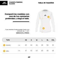 REMERA PROTECCIÓN UV SOLAR AQUON CLASSIC MANGA LARGA MUJER CORAL en internet