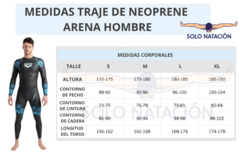 TRAJE DE NEOPRENE ARENA POWERSKIN STORM WETSUIT HOMBRE - SOLO NATACIÓN