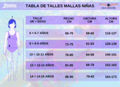 ENTERIZA ZOGGS SPRINTBACK JUNIOR ECOLAST+ WARREGO - SOLO NATACIÓN