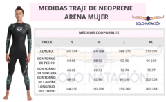 TRAJE DE NEOPRENE ARENA POWERSKIN STORM WETSUIT MUJER - tienda online