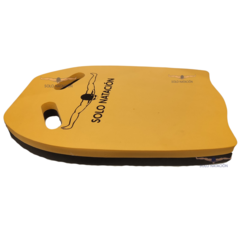 TABLA SOLO NATACIÓN CON AGARRE KICKBOARD NEGRO NARANJA - comprar online