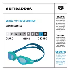 ARENA THE ONE MIRROR BLUE BLUE COSMO WATER (107) - comprar online