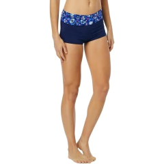 VEDETINA TYR SANTA CRUZ DELA BOYSHORT MUJER UPF 50+ NAVY PURPLE (523) - comprar online