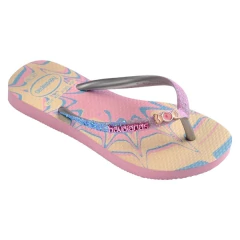 OJOTAS HAVAIANAS KIDS SLIM GLITTER II NIÑAS ORIGINALES ROSA GLOW (9321) - tienda online
