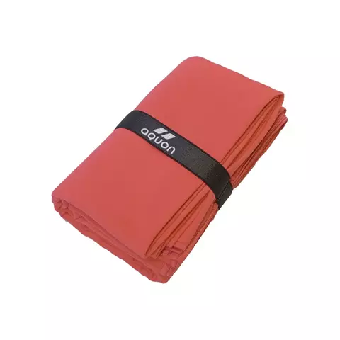 TOALLA DE MICROFIBRA AQUON SECADO RÁPIDO LISA 125 CM X 75 CM CORAL - comprar online