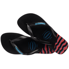 HAVAIANAS HOMBRE TOP SPLICE S+T FC PRETO PRETO (1069) - comprar online