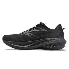ZAPATILLAS SAUCONY TRIUMPH 21 RUNNING MUJER PISADA NEUTRAL TRIPLE BLACK en internet