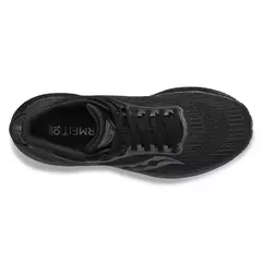 ZAPATILLAS SAUCONY TRIUMPH 21 RUNNING HOMBRE PISADA NEUTRAL TRIPLE BLACK - SOLO NATACIÓN