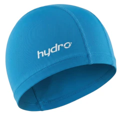 GORRA DE NATACIÓN HYDRO AIR LYCRA TELA LISA JUNIOR TURQUESA