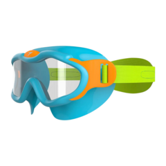 ANTIPARRA MÁSCARA NATACIÓN SPEEDO BIOFUSE MASK INFANTIL 2-6 CELESTE VERDE (433) - comprar online