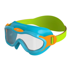 ANTIPARRA MÁSCARA NATACIÓN SPEEDO BIOFUSE MASK INFANTIL 2-6 CELESTE VERDE (433)