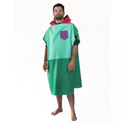 ORIGAMI PONCHO ADULTO MARINO VERDE VIOLETA ROJO TALLE LARGE 108 X 90 CM - comprar online