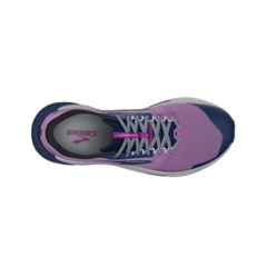 ZAPATILLAS BROOKS CATAMOUNT 2 ULTRA TRAIL RUNNING MUJER VIOLET NAVY OYSTER (517) - SOLO NATACIÓN