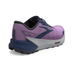 ZAPATILLAS BROOKS CATAMOUNT 2 ULTRA TRAIL RUNNING MUJER VIOLET NAVY OYSTER (517) - tienda online