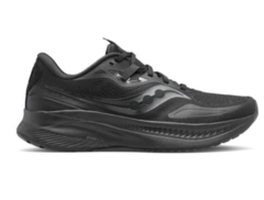 ZAPATILLA SAUCONY GUIDE 15 HOMBRE RUNNING PISADA PRONADORA TRIPLE BLACK