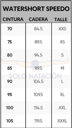 MALLA NATACIÓN SHORT SPEEDO PRINTED LEISURE 14 HOMBRE AZUL BLANCO (703) en internet