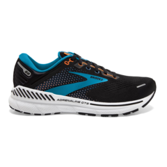 ZAPATILLAS BROOKS RUNNING ADRENALINE GTS 22 HOMBRE BLACK BLUE ORANGE (034)