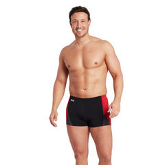 BOXER ZOGGS PRISM HIP RACER HOMBRE ECOLAST+ BLACK RED - comprar online