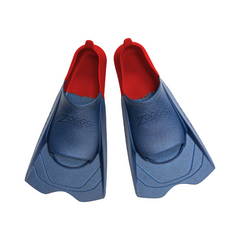 PATAS DE RANA NATACIÓN ZOGGS SHORT BLADE ECO FINS ALETAS BLUE RED EU 33-34