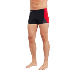 BOXER ZOGGS PRISM HIP RACER HOMBRE ECOLAST+ BLACK RED - SOLO NATACIÓN