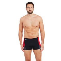 BOXER ZOGGS PRISM HIP RACER HOMBRE ECOLAST+ BLACK RED