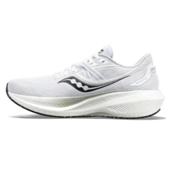 ZAPATILLAS SAUCONY TRIUMPH 20 RUNNING HOMBRE PISADA NEUTRAL WHITE BLACK - comprar online