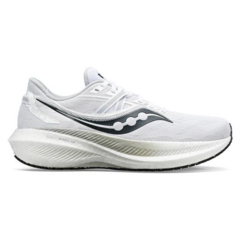 ZAPATILLAS SAUCONY TRIUMPH 20 RUNNING HOMBRE PISADA NEUTRAL WHITE BLACK