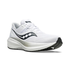 ZAPATILLAS SAUCONY TRIUMPH 20 RUNNING HOMBRE PISADA NEUTRAL WHITE BLACK - tienda online