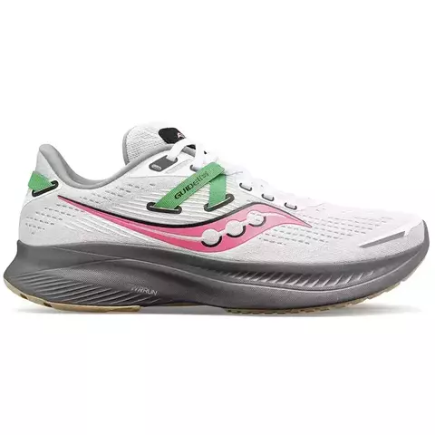 ZAPATILLAS SAUCONY GUIDE 16 MUJER RUNNING WHITE GRAVEL