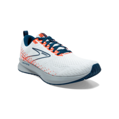 ZAPATILLAS BROOKS RUNNING LEVITATE 5 HOMBRE WHITE TITAN FLAME (130) - comprar online