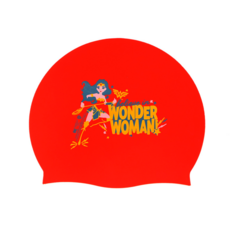 GORRA DE NATACIÓN WARNER BROS JUNIOR SILICONA ESTAMPADA WONDER WOMAN