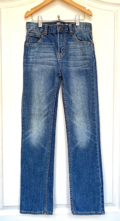 12A | OshKosh | jean azul skinny con costura amarilla cintura ajustable - comprar online