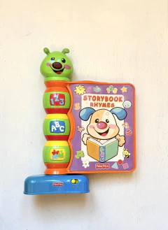 Fisher Price | ingles | Gusano libro electronico