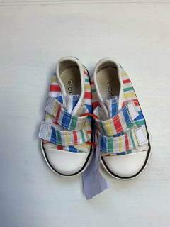 21 | CHEEKY | Zapatillas rayadas con velcro