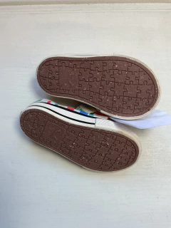 21 | CHEEKY | Zapatillas rayadas con velcro - comprar online