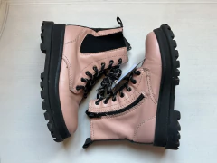 T29 | ZARA | BORCEGOS ROSA VIEJO Y NEGRO