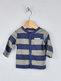 PLAY | 3m | Carters | conjunto liviano algodon ranita saquito azul marron rockstar - comprar online