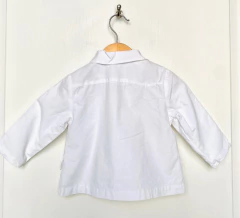 3/6m (amplio) | Zara | saquito simil blazer liviano blanco en internet
