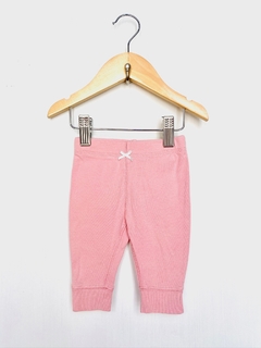 PLAY | 3m | Carter's | pant bebé rosa con moñito - comprar online