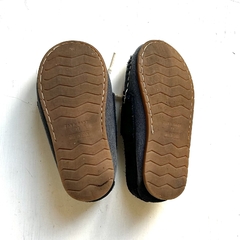 T22 | Zara | mocasines azules lona gamuza - comprar online
