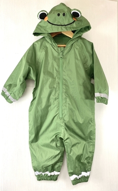 9/12m | Primark | enterito impermeable verde capucha rana - comprar online