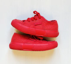 AR 24 | Superga | Zapatillas rojas lona con cordones en internet
