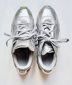 US 6.5 (EU 37) | Reebok Cardi | zapatillas plateadas plataforma alta - comprar online