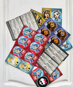 Cartas monster High verdadero falso sin uso - comprar online