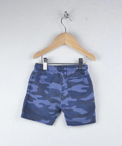 PLAY | 18m | Carters | short azul camuflado cordon blanco - comprar online