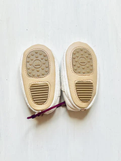 Talle 4 (13 cms) | Baby Minoli | Alpargatas crudo - comprar online