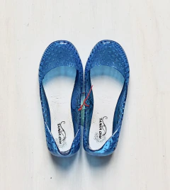 Aprox 25/26 | Riovinyl | Sandalias goma guatemala azul