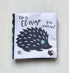 Capicua | Libro de tela textura ruido Este es el erizo