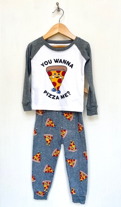 9/12m | The Children's Place | pijama 2 piezas you wanna pizza me