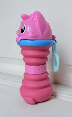 Bottle Besteez | Vaso plegable gato fucsia en internet